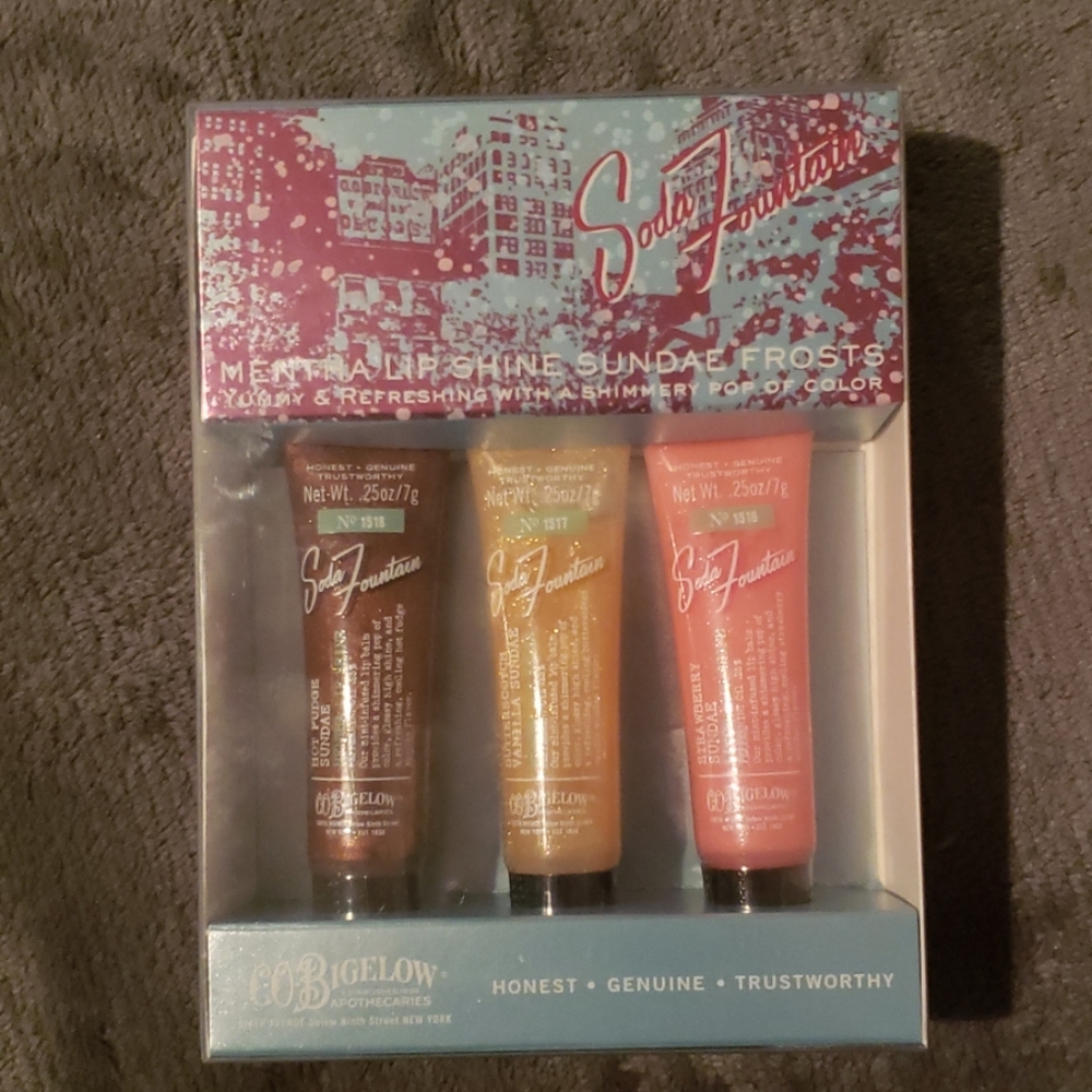 C.O. BIGELOW MINI LIP GLOSS TRIO
